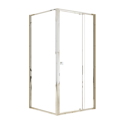 Semi Frameless Shower Screen (98~106)x 195cm & (89~92)x 195cm Side AS/NZS Glass V63-828681