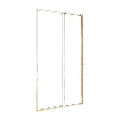 Adjustable Semi Frameless Shower Screen (114~122) x 195cm Australian Safety Glass V63-828731