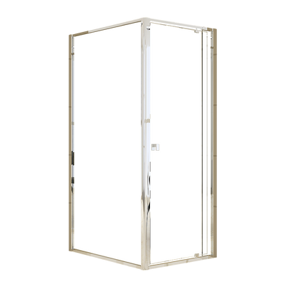 Semi Frameless Shower Screen (74~82)x 195cm & (98~101)x 195cm Side AS/NZS Glass V63-828761