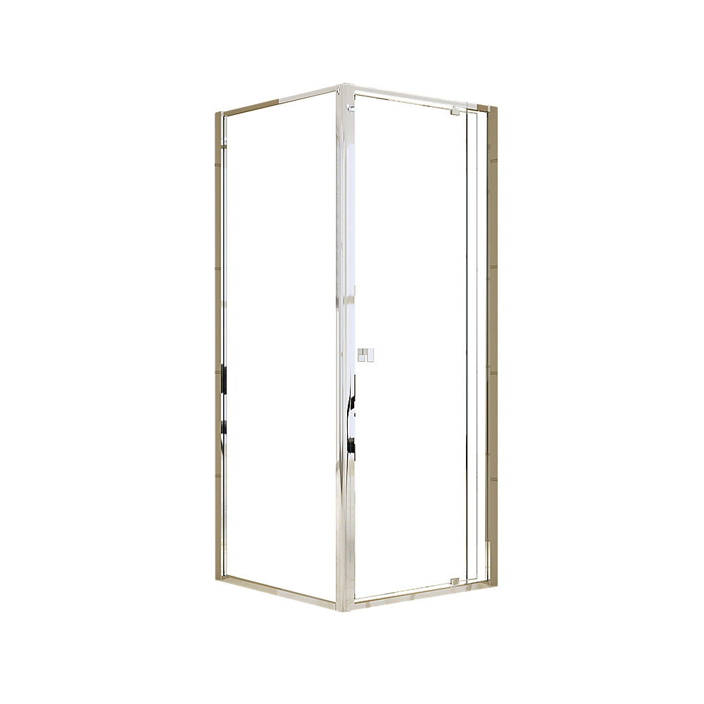 Semi Frameless Shower Screen (74~82)x 195cm & (77~80)x 195cm Side AS/NZS Glass V63-828781
