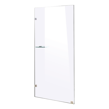 800 x 2000mm Frameless 10mm Safety Glass Shower Screen V63-828881