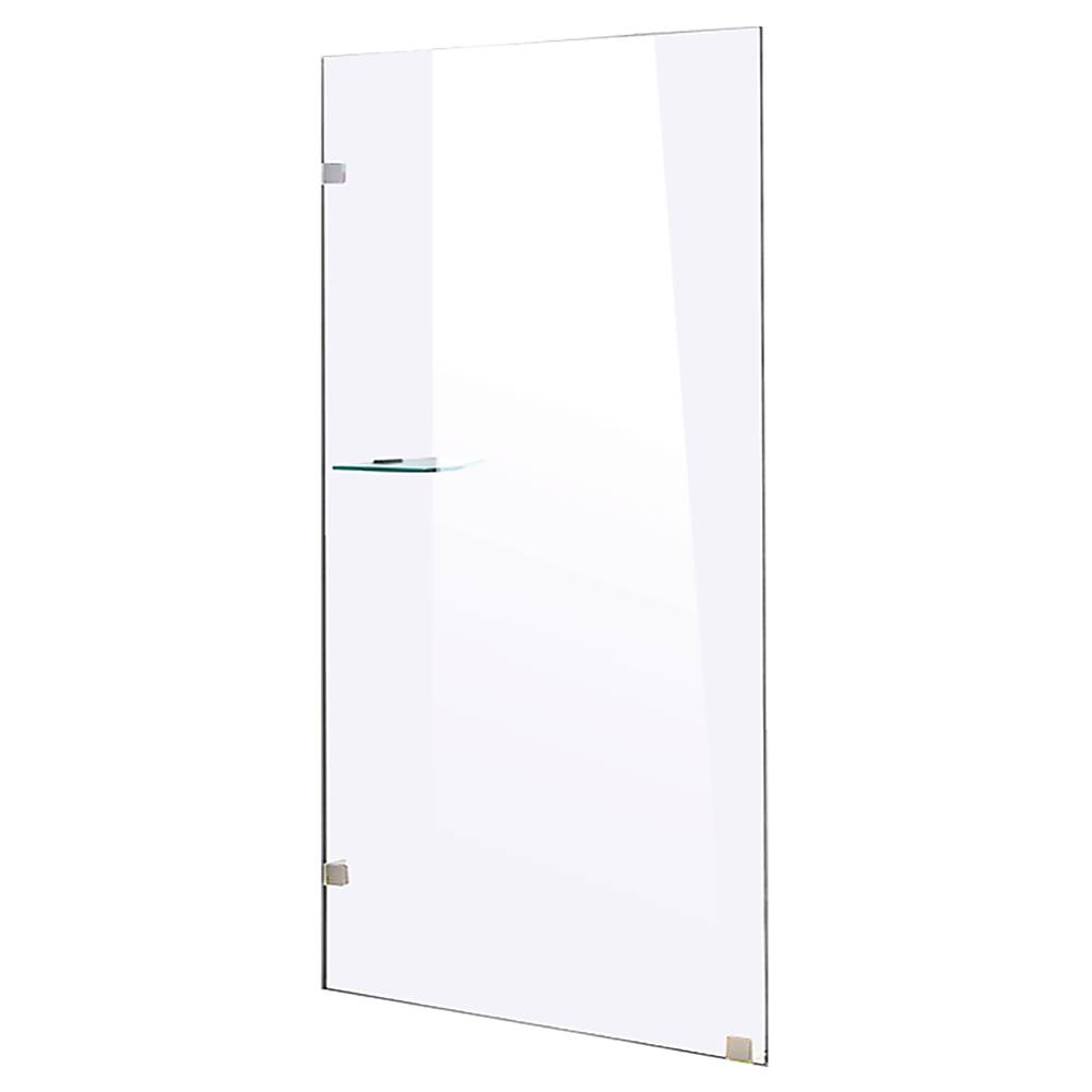 900 x 2100mm Frameless 10mm Safety Glass Shower Screen V63-828911