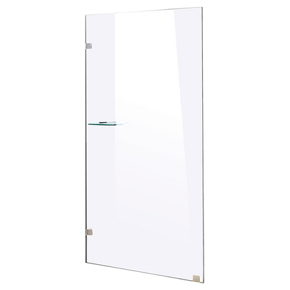 900 x 2100mm Frameless 10mm Safety Glass Shower Screen V63-828911