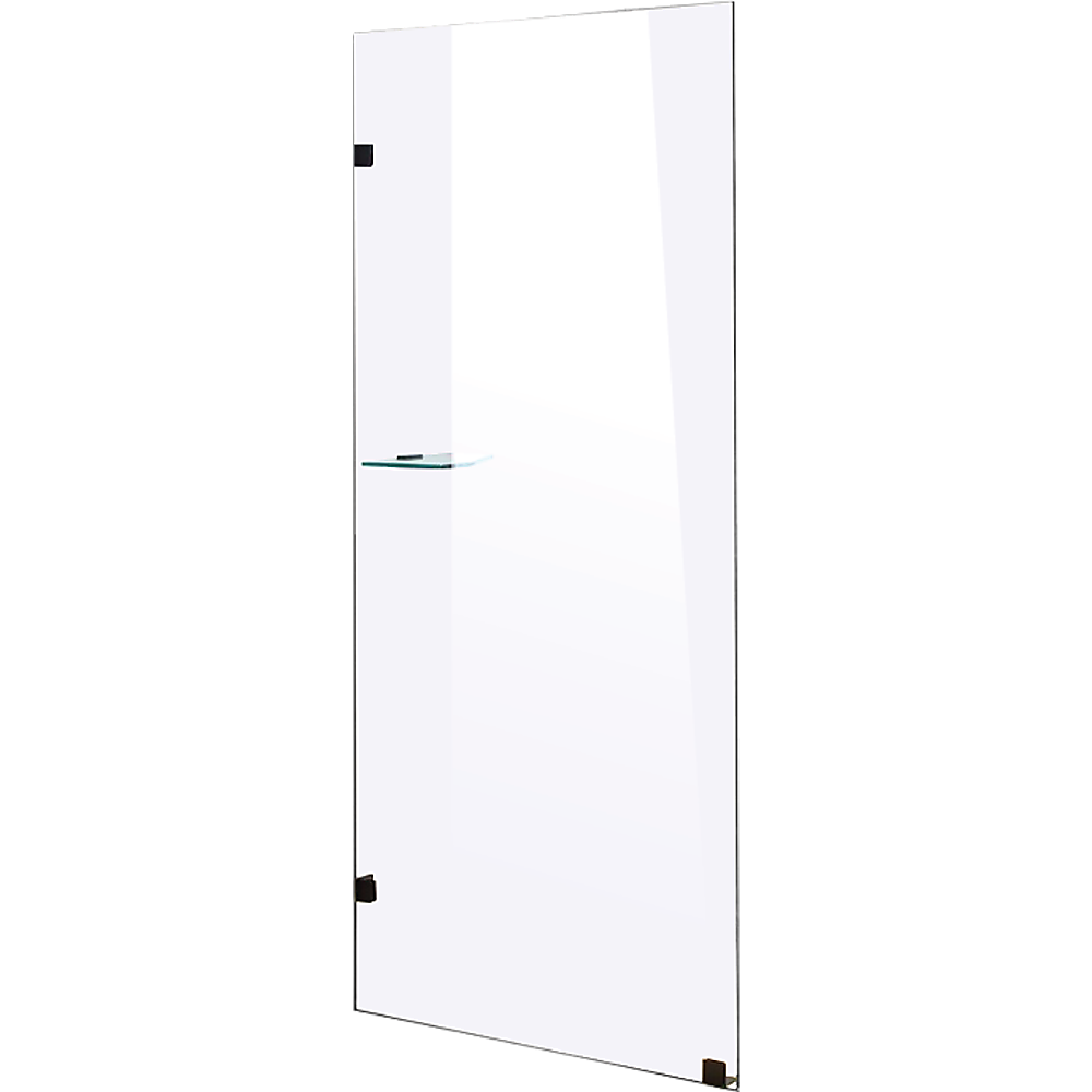 700 x 2000mm Frameless 10mm Safety Glass Shower Screen V63-828921