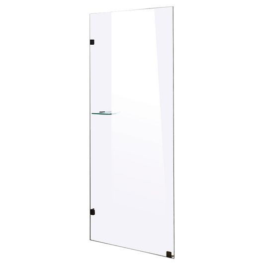 700 x 2100mm Frameless 10mm Safety Glass Shower Screen V63-828931
