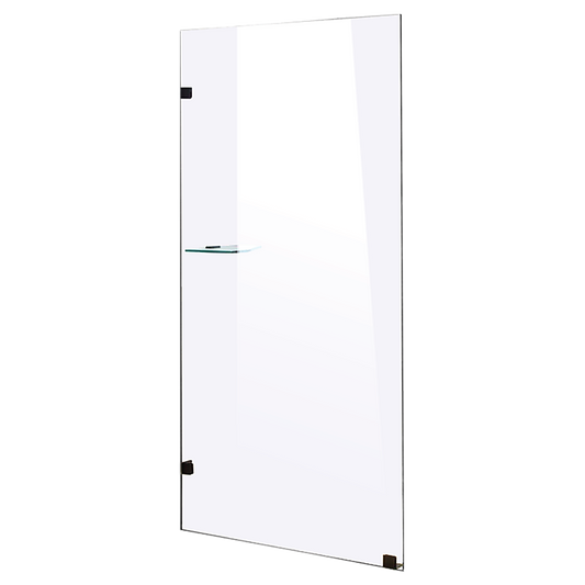800 x 2000mm Frameless 10mm Safety Glass Shower Screen V63-828941