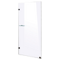 800 x 2000mm Frameless 10mm Safety Glass Shower Screen V63-828941