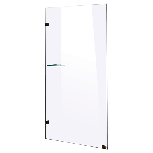 900 x 2000mm Frameless 10mm Safety Glass Shower Screen V63-828961