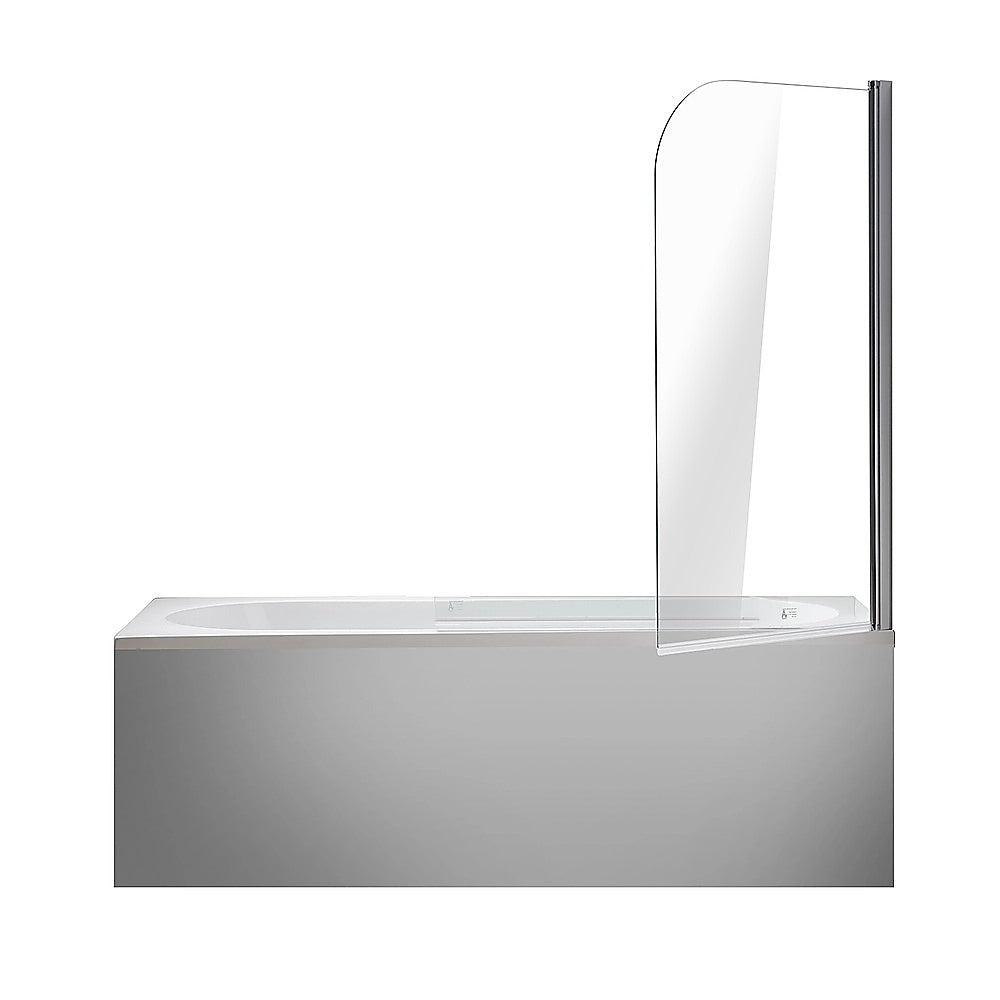 180 Degree Pivot Door 6mm Safety Glass Bath Shower Screen 800x1400mm By Della Francesca V63-829001