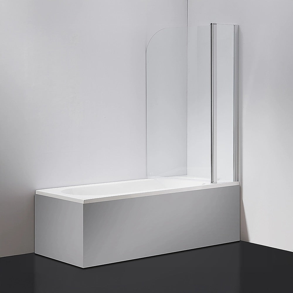180 Degree Pivot Door 6mm Safety Glass Bath Shower Screen 1000x1400mm By Della Francesca V63-829011