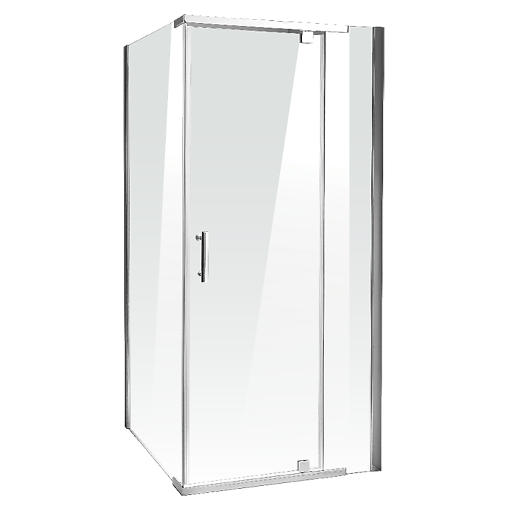 Shower Screen 900x800x1900mm Framed Safety Glass Pivot Door By Della Francesca V63-829051