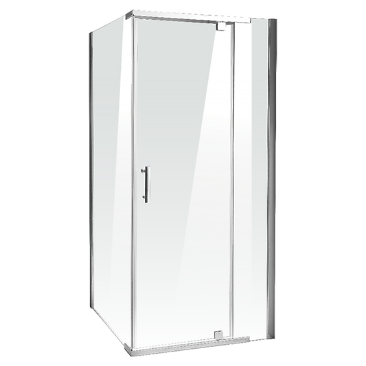 Shower Screen 1000x1000x1900mm Framed Safety Glass Pivot Door By Della Francesca V63-829061