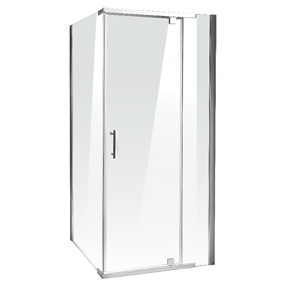 Shower Screen 1000x900x1900mm Framed Safety Glass Pivot Door By Della Francesca V63-829091