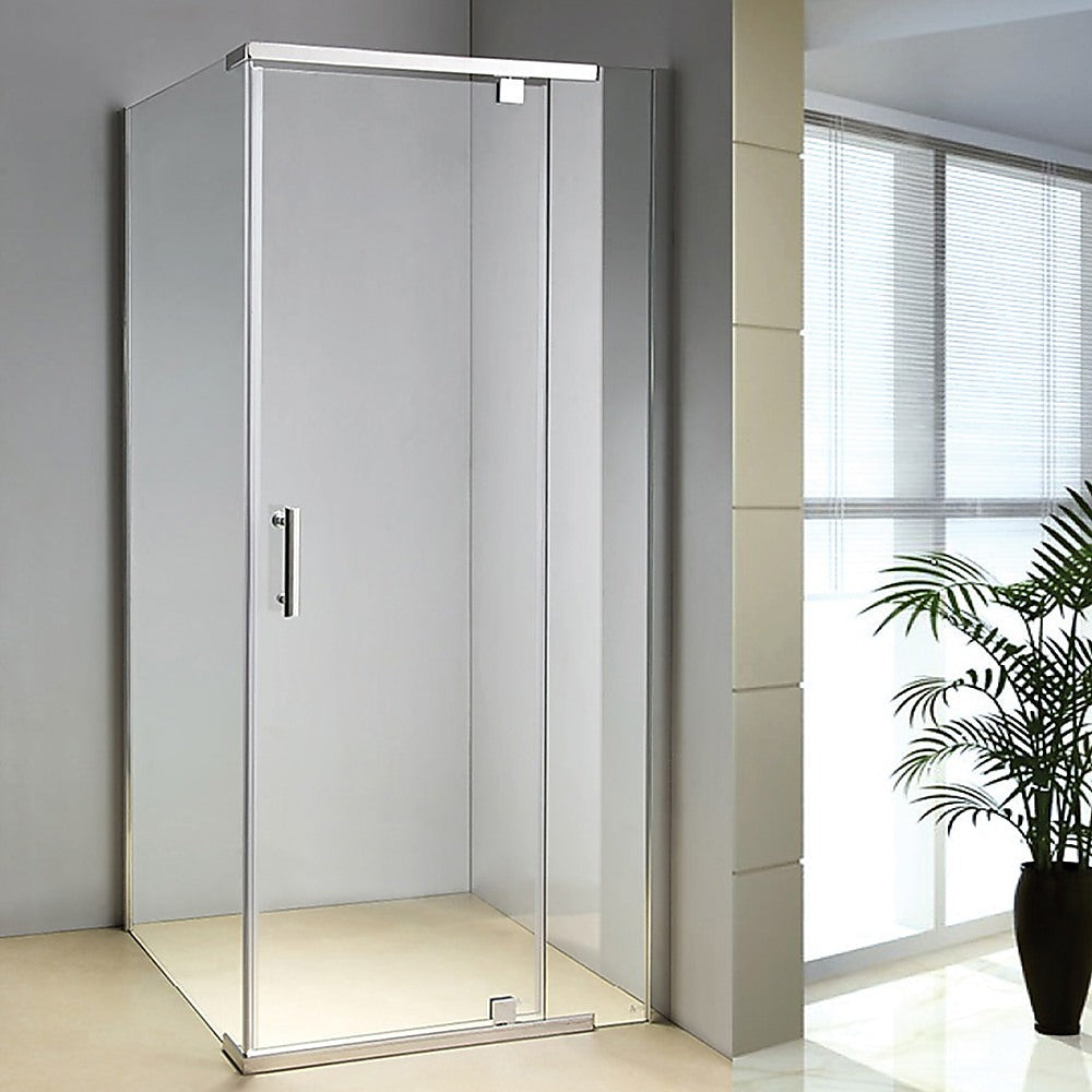 Shower Screen 1000x900x1900mm Framed Safety Glass Pivot Door By Della Francesca V63-829091