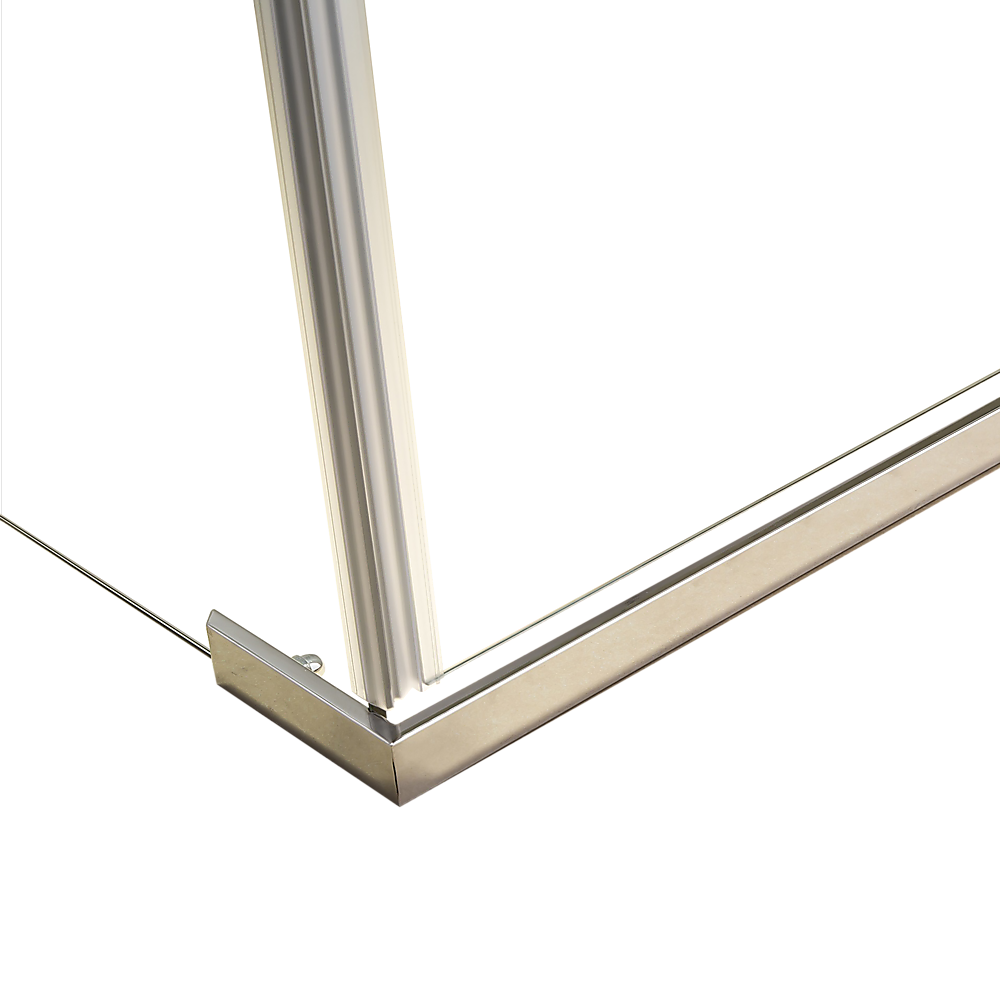 Shower Screen 1000x900x1900mm Framed Safety Glass Pivot Door By Della Francesca V63-829091