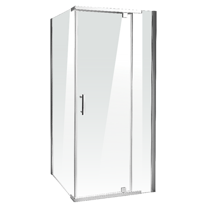 Shower Screen 1200x1000x1900mm Framed Safety Glass Pivot Door By Della Francesca V63-829101