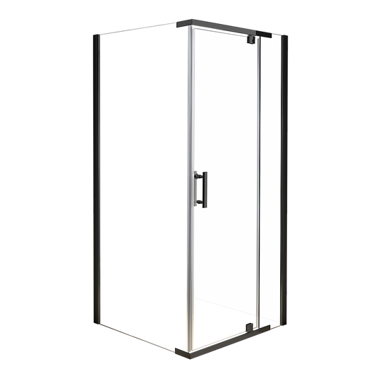 Shower Screen 900x900x1900mm Framed Safety Glass Pivot Door By Della Francesca V63-829141