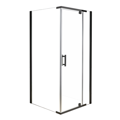 Shower Screen 900x700x1900mm Framed Safety Glass Pivot Door By Della Francesca V63-829151