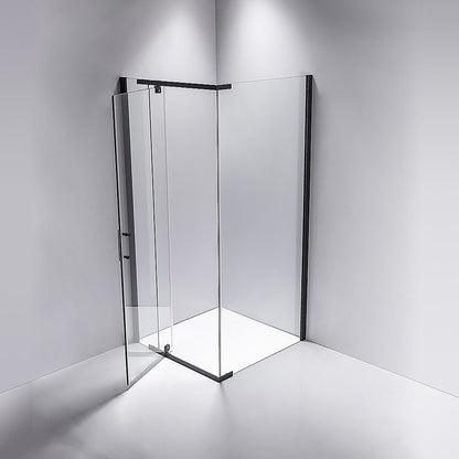 Shower Screen 900x800x1900mm Framed Safety Glass Pivot Door By Della Francesca V63-829161