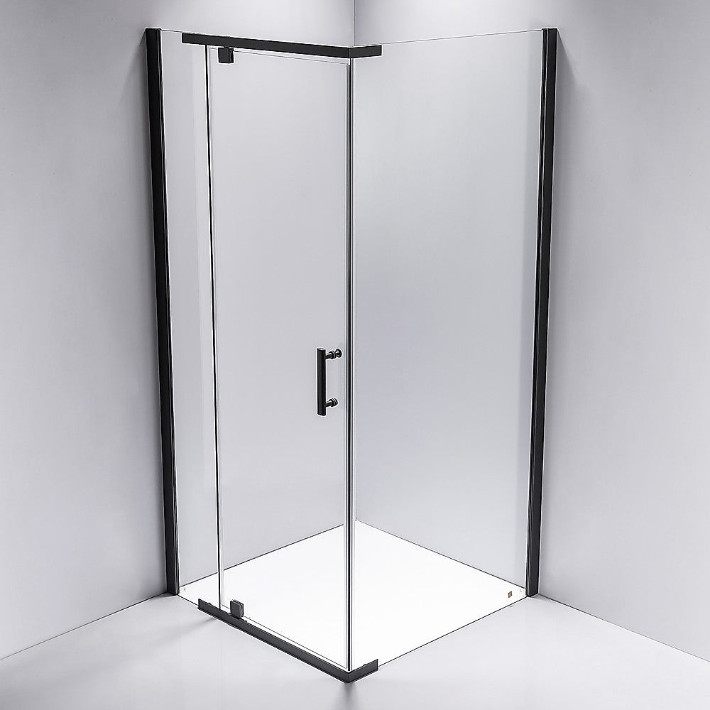 Shower Screen 1000x700x1900mm Framed Safety Glass Pivot Door By Della Francesca V63-829181