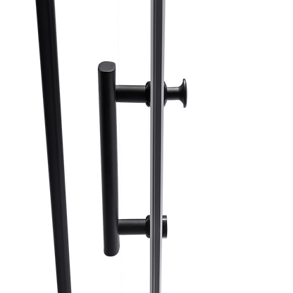 Shower Screen 1000x800x1900mm Framed Safety Glass Pivot Door By Della Francesca V63-829191