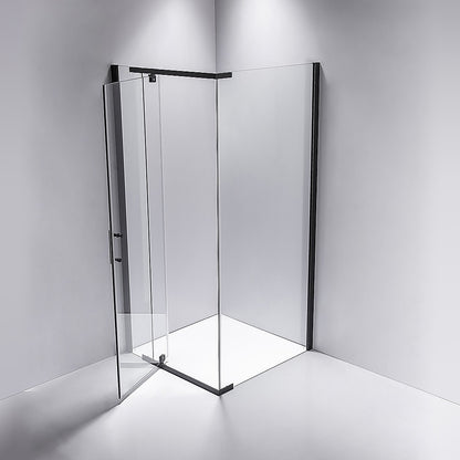 Shower Screen 1200x700x1900mm Framed Safety Glass Pivot Door By Della Francesca V63-829221