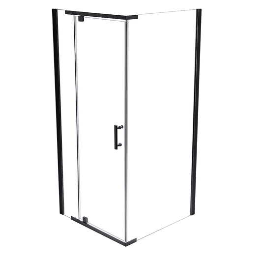 Shower Screen 1200x800x1900mm Framed Safety Glass Pivot Door By Della Francesca V63-829231