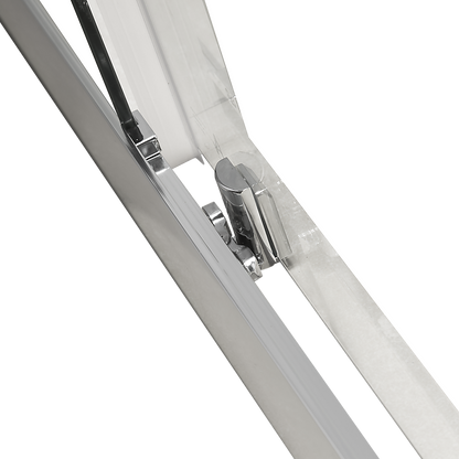 800 x 800mm Sliding Door Nano Safety Glass Shower Screen By Della Francesca V63-829261