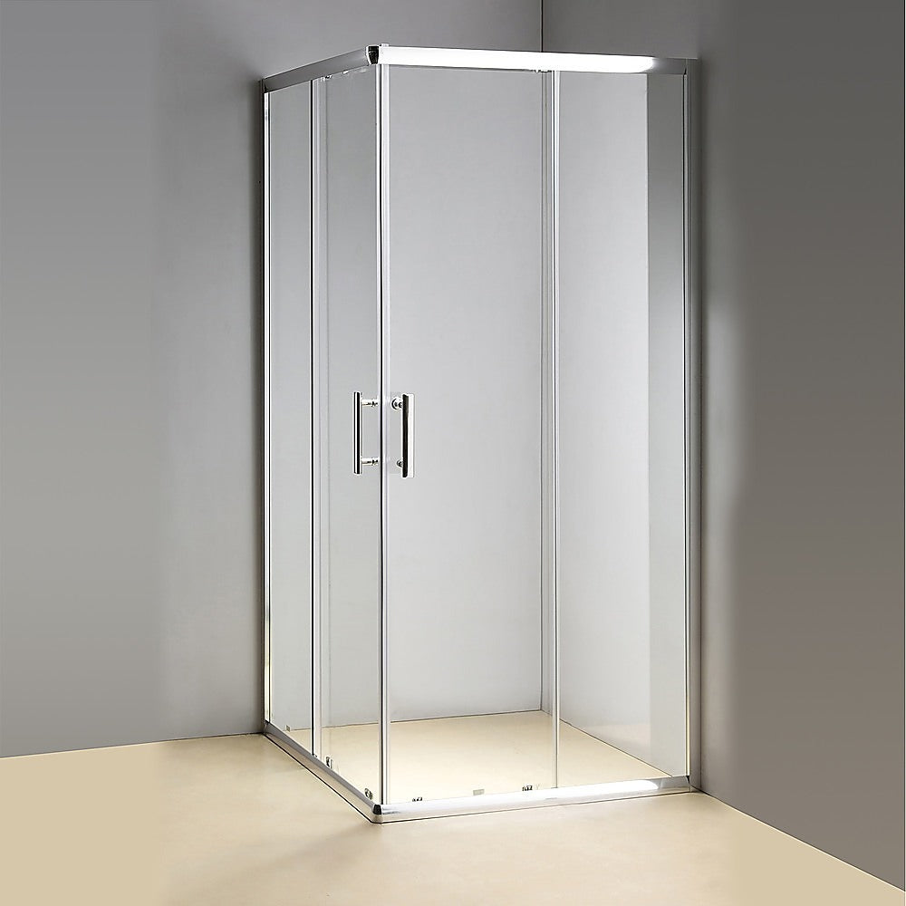 800 x 1200mm Sliding Door Nano Safety Glass Shower Screen By Della Francesca V63-829291