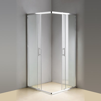 900 x 1200mm Sliding Door Nano Safety Glass Shower Screen By Della Francesca V63-829331