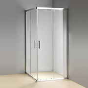 1000 x 800mm Sliding Door Nano Safety Glass Shower Screen By Della Francesca V63-829341