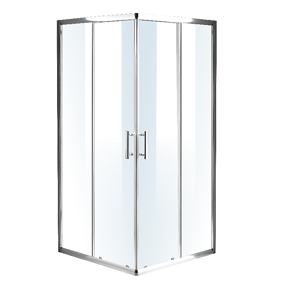 1000 x 800mm Sliding Door Nano Safety Glass Shower Screen By Della Francesca V63-829341