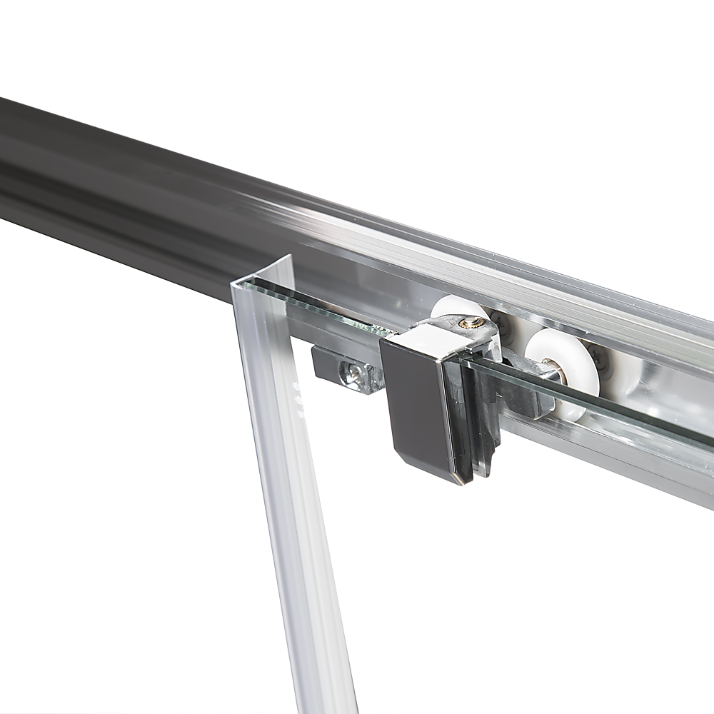 1000 x 800mm Sliding Door Nano Safety Glass Shower Screen By Della Francesca V63-829341