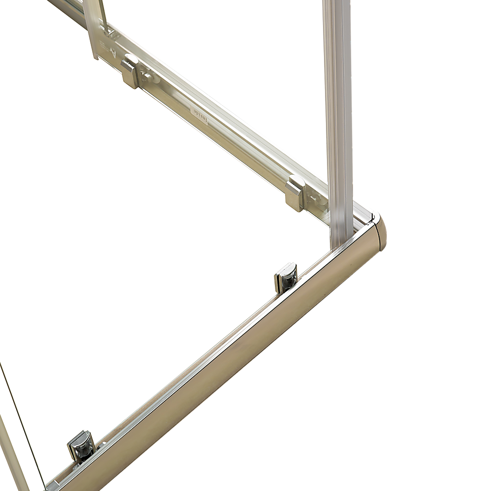 1000 x 1000mm Sliding Door Nano Safety Glass Shower Screen By Della Francesca V63-829361