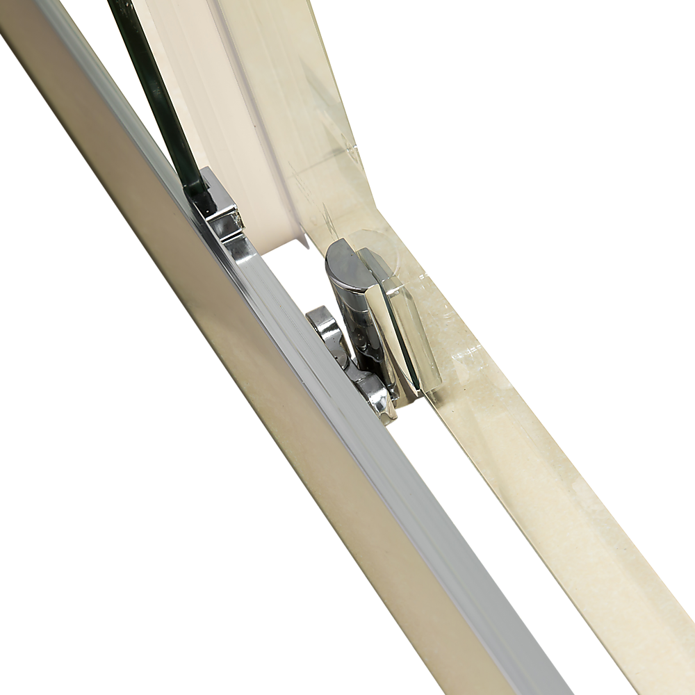 1000 x 1000mm Sliding Door Nano Safety Glass Shower Screen By Della Francesca V63-829361