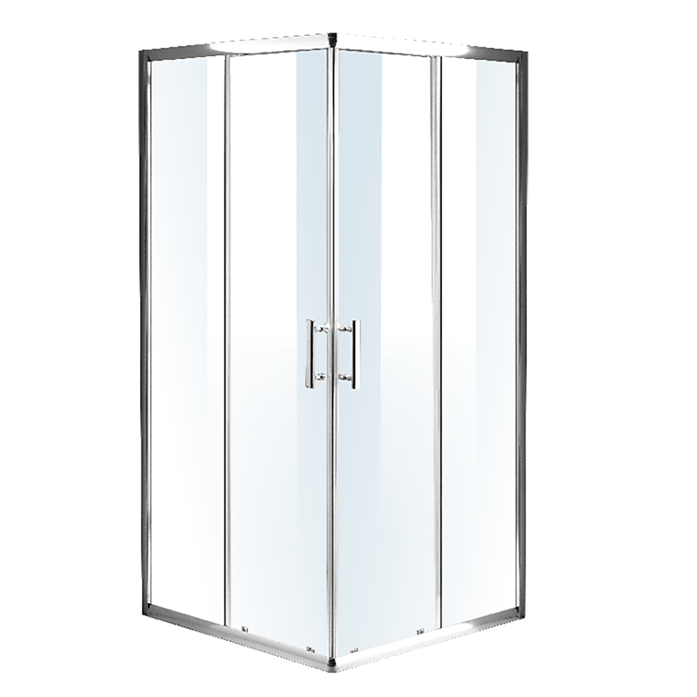 1000 x 1200mm Sliding Door Nano Safety Glass Shower Screen By Della Francesca V63-829371