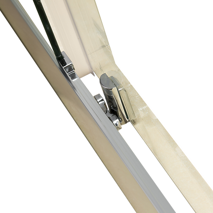 1200 x 1000mm Sliding Door Nano Safety Glass Shower Screen By Della Francesca V63-829401