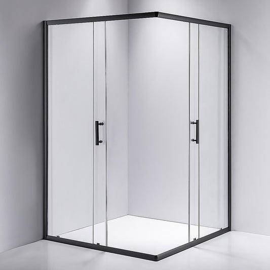 1200 x 1200mm Sliding Door Nano Safety Glass Shower Screen By Della Francesca V63-829571