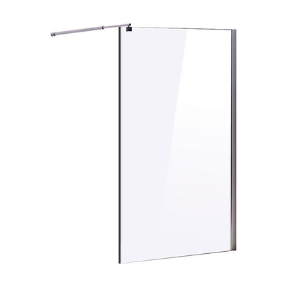 1000 x 2000mm Frameless 10mm Safety Glass Shower Screen V63-829731
