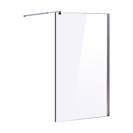 1000 x 2000mm Frameless 10mm Safety Glass Shower Screen V63-829731