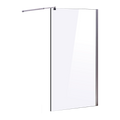 1200 x 2000mm Frameless 10mm Safety Glass Shower Screen V63-829751