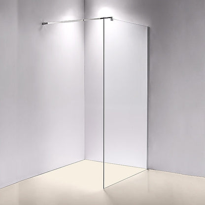 1000 x 2100mm Frameless 10mm Safety Glass Shower Screen V63-829761