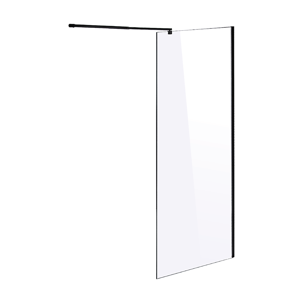 1000 x 2000mm Frameless 10mm Safety Glass Shower Screen V63-829851