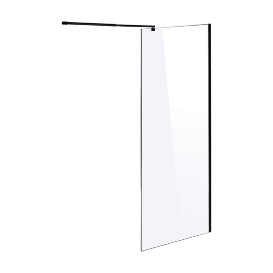1000 x 2000mm Frameless 10mm Safety Glass Shower Screen V63-829851