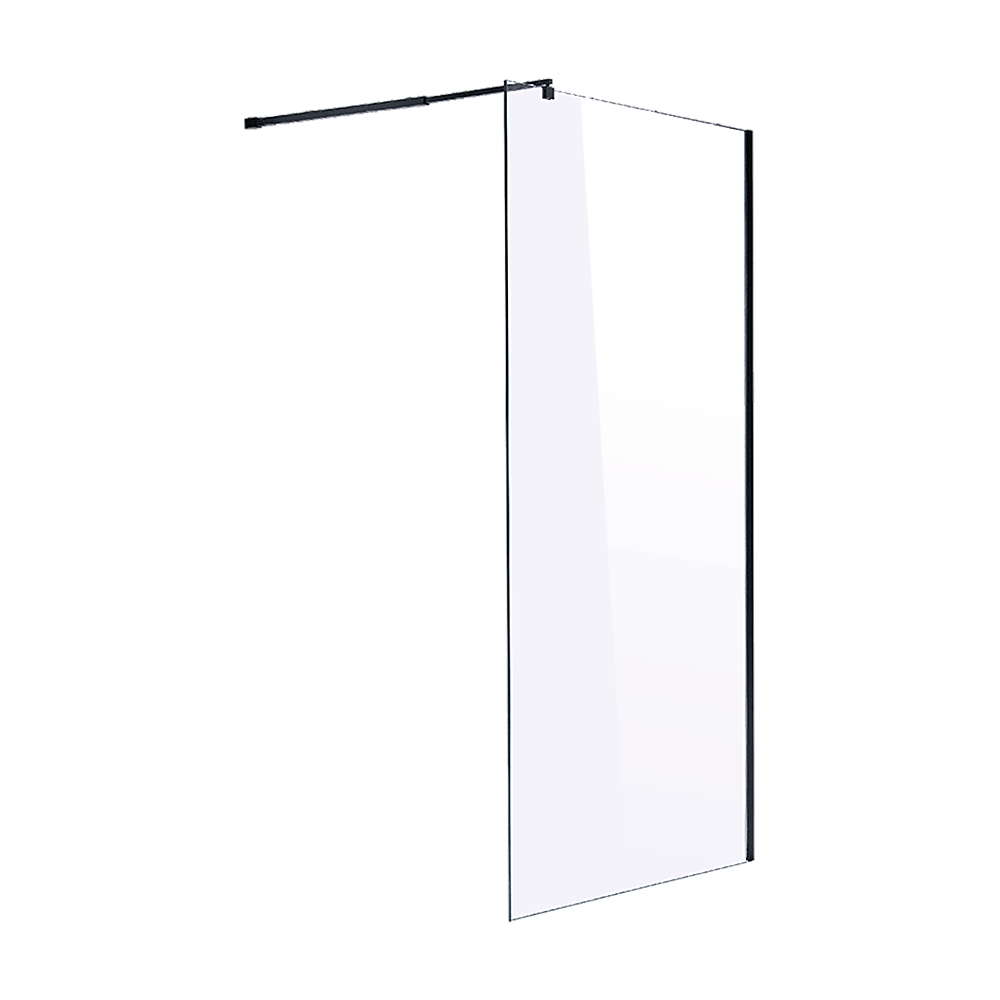 1000 x 2000mm Frameless 10mm Safety Glass Shower Screen V63-829911