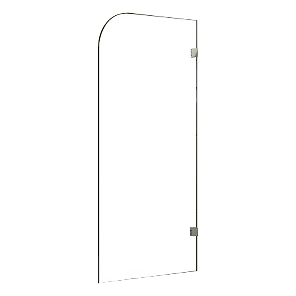 700 x 1450mm Frameless Bath Panel 10mm Glass Shower Screen By Della Francesca V63-829941