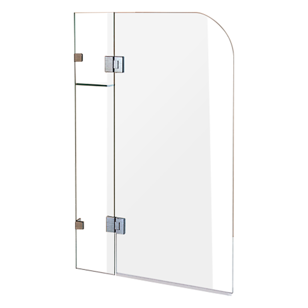 900 x 1450mm Frameless Bath Panel 10mm Glass Shower Screen By Della Francesca V63-829971