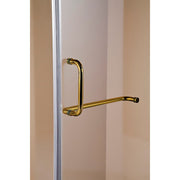 1000 x 1000mm Frameless 10mm Glass Shower Screen By Della Francesca V63-830081