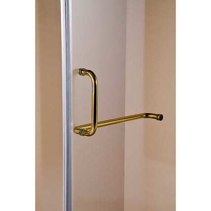 1000 x 1000mm Frameless 10mm Glass Shower Screen By Della Francesca V63-830081