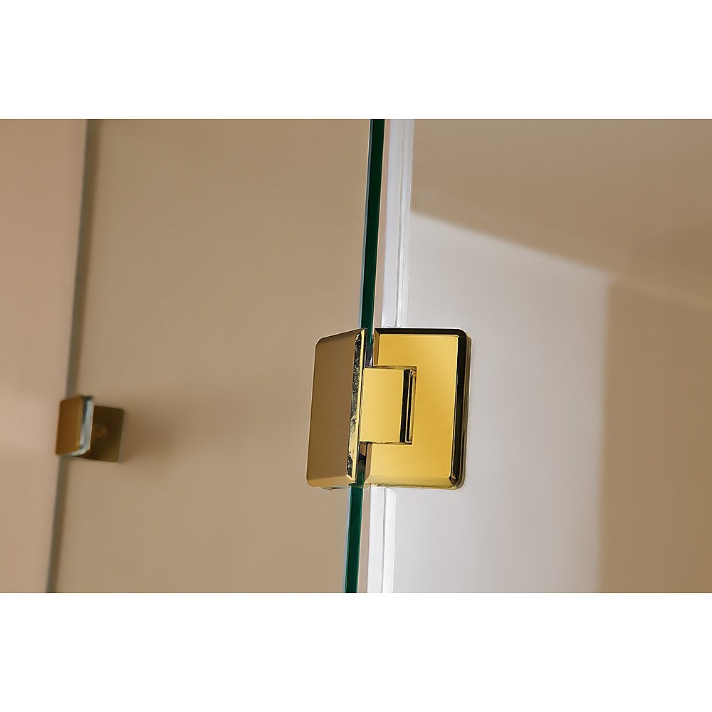 1000 x 1000mm Frameless 10mm Glass Shower Screen By Della Francesca V63-830081